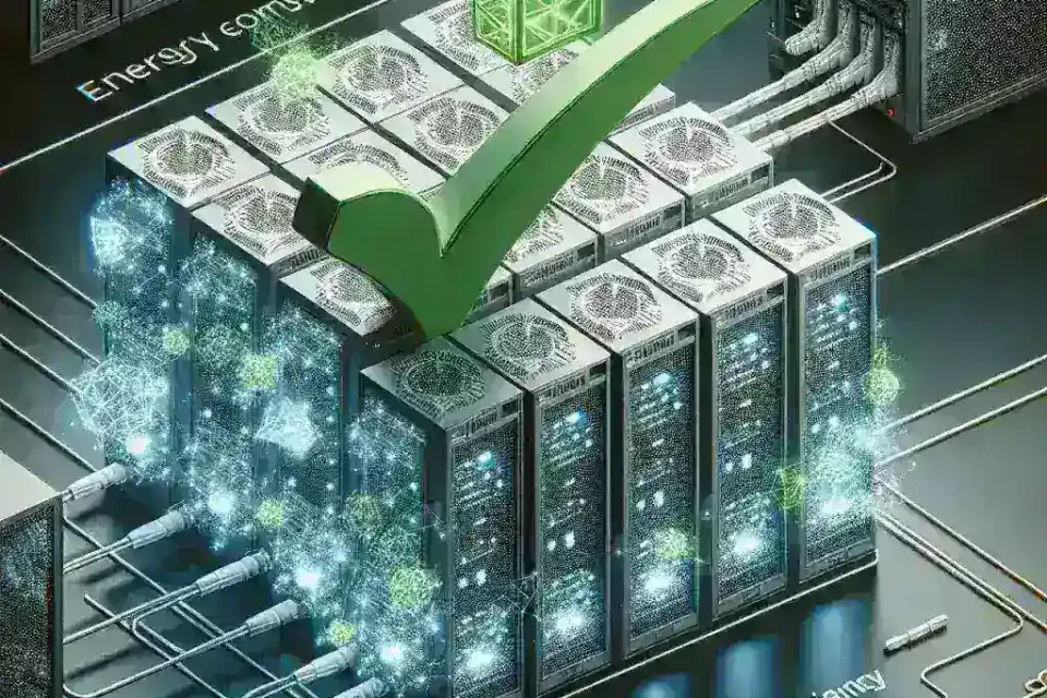"Infografía sobre el marco EAR que evalúa la eficiencia energética en supercomputación, mostrando gráficos y datos clave sobre el rendimiento energético de los sistemas de computación avanzada."